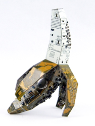 Bananadata sculpture