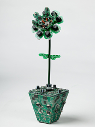 Flower sculpture Flower sculpture